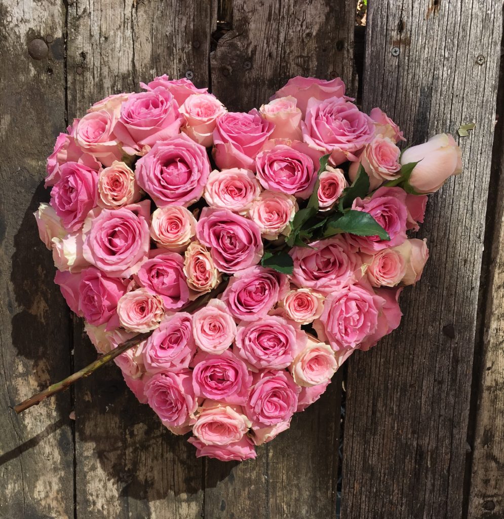 Heart of roses Bliss Flowers