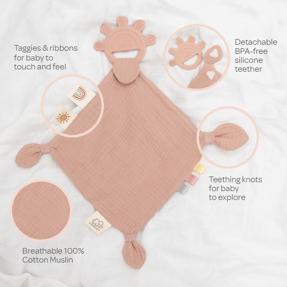 Muslin Comfort Teether - Sage - Image 3