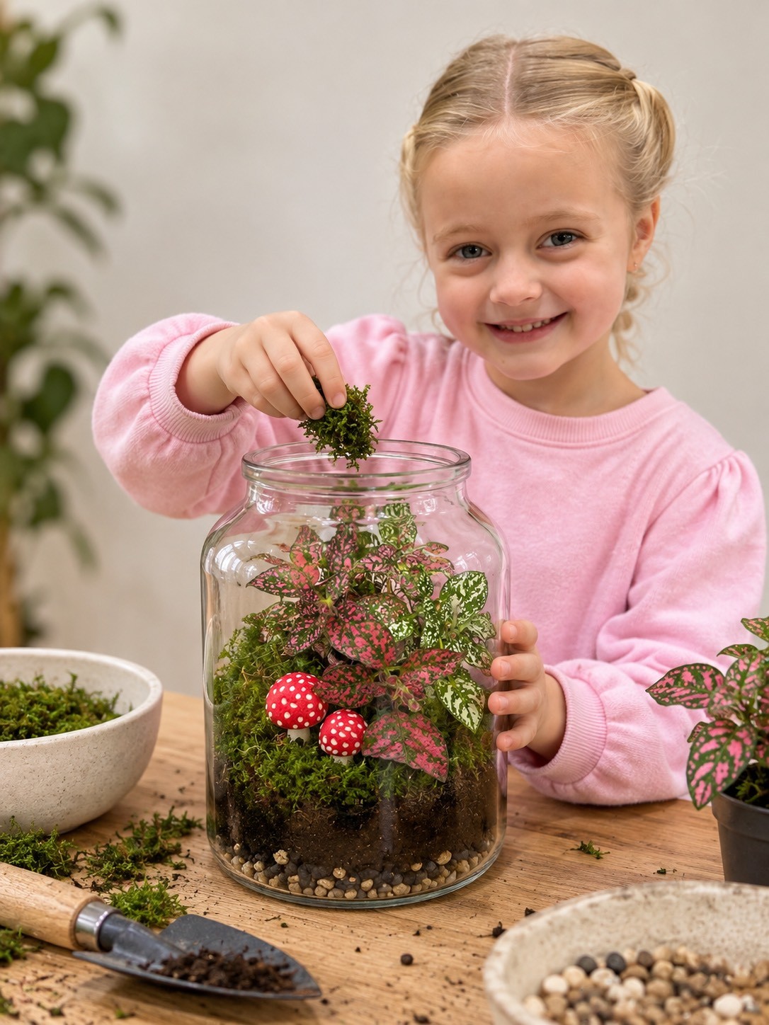 SOLD OUT 'Little Worlds' Closed Terrarium - Kids Workshop 7th October - Image 2