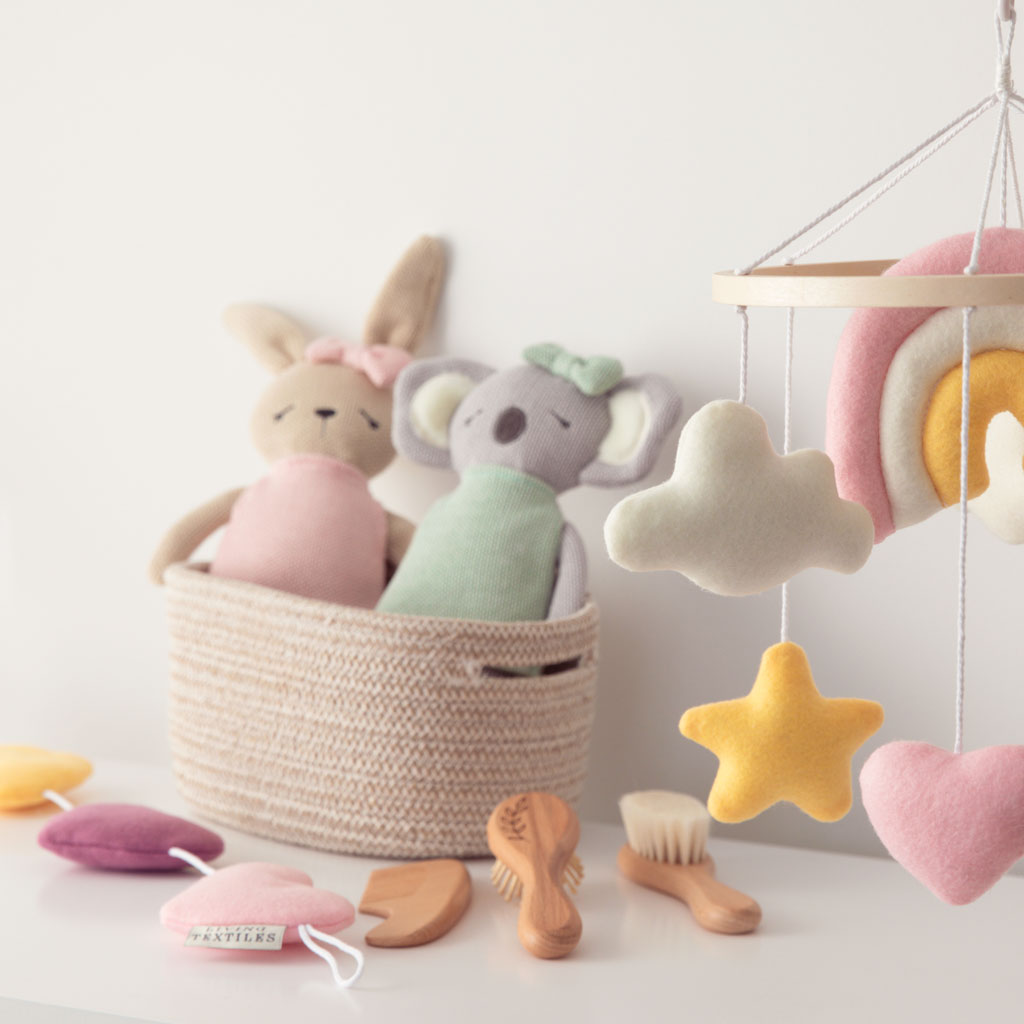 New baby gift items and soft toys available at She Bloomed florist